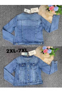Kurtka jeansowa damska (XS-XL) 42