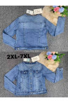 Kurtka jeansowa damska (XS-XL) 42