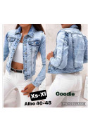 Kurtka jeansowa damska (XS-XL) 42