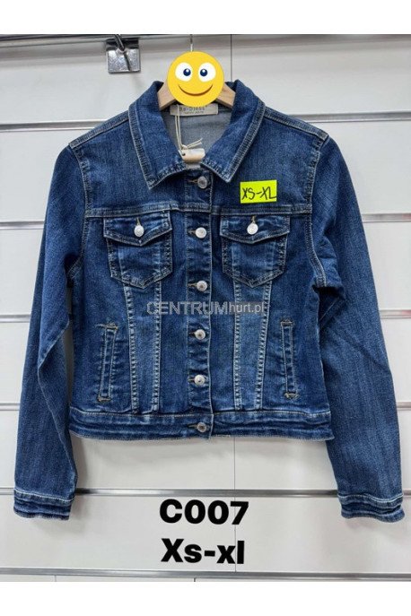 Kurtka jeansowa damska (XS-XL) 42