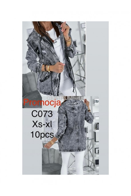 Kurtka jeansowa damska (XS-XL) 42
