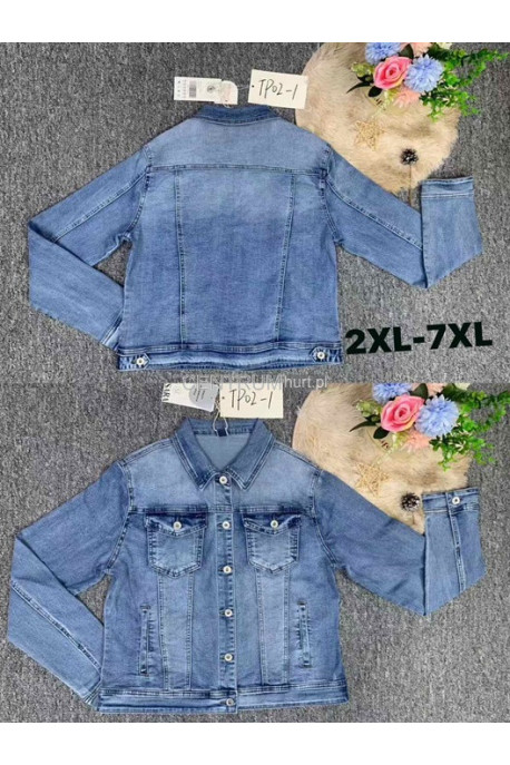 Kurtka jeansowa damska (XS-XL) 42