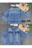Kurtka jeansowa damska (XS-XL) 42
