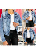 Kurtka jeansowa damska (XS-XL) 42