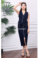 Kamizelka jeansowa damska (XS-XL) 42