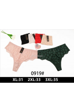Stringi damskie (XL-3XL) 919