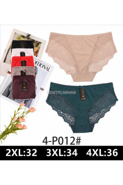 Majtki damskie (2XL-4XL) 4-P012