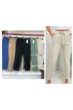 Spodnie damskie (3XL-7XL) 7703