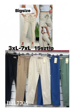 Spodnie damskie (3XL-7XL) 7705