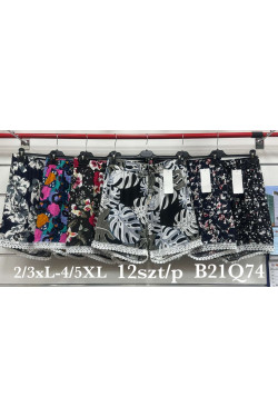 Szorty damskie (2XL-5XL) Q74