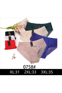 Majtki damskie (XL-3XL) 758