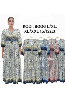 Sukienki damskie (L-2XL) 8006