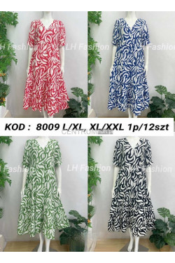 Sukienki damskie (L-2XL) 8009