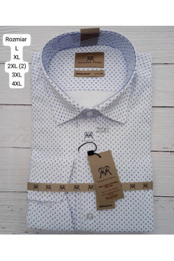 Koszula męska długi rękaw Tureckie (L-4XL) 6649