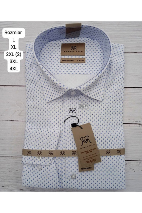 Koszula męska długi rękaw Tureckie (L-4XL) 66