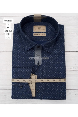Koszula męska długi rękaw Tureckie (L-4XL) 6654