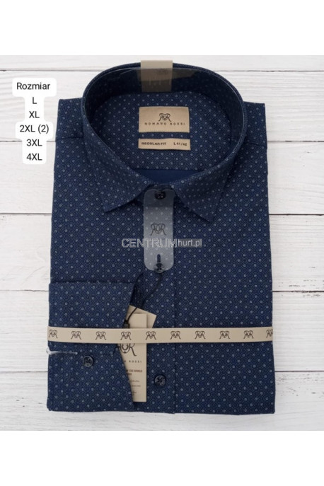 Koszula męska długi rękaw Tureckie (L-4XL) 66