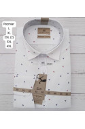 Koszula męska długi rękaw Tureckie (L-4XL) 66