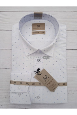 Koszula męska długi rękaw Tureckie (L-4XL) 6661