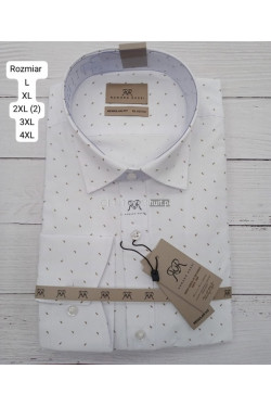 Koszula męska długi rękaw Tureckie (L-4XL) 6665
