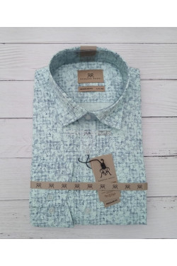 Koszula męska długi rękaw Tureckie (L-4XL) 6666
