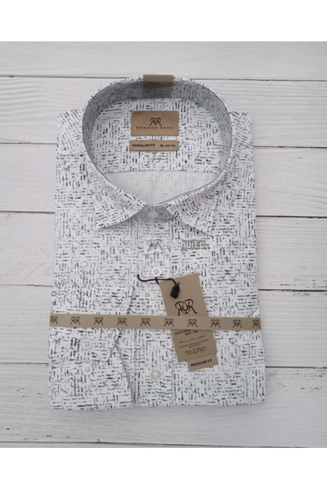 Koszula męska długi rękaw Tureckie (L-4XL) 66