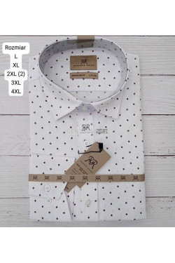 Koszula męska długi rękaw Tureckie (L-4XL) 6670