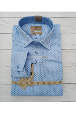 Koszula męska długi rękaw Tureckie (L-4XL) 6673