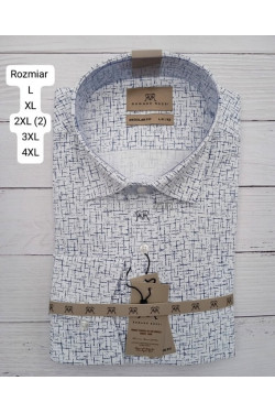 Koszula męska długi rękaw Tureckie (L-4XL) 6674