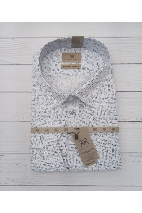 Koszula męska długi rękaw Tureckie (L-4XL) 66