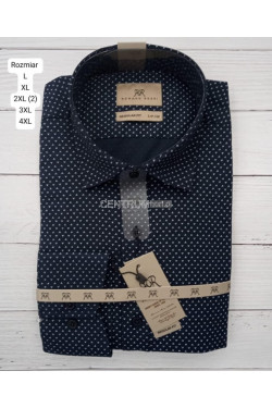 Koszula męska długi rękaw Tureckie (L-4XL) 6679