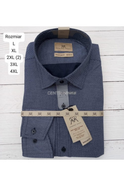 Koszula męska długi rękaw Tureckie (L-4XL) 6682