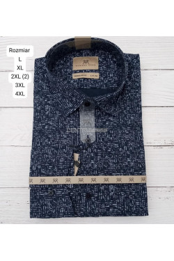 Koszula męska długi rękaw Tureckie (L-4XL) 6685