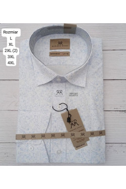 Koszula męska długi rękaw Tureckie (L-4XL) 6689