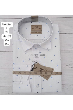 Koszula męska długi rękaw Tureckie (L-4XL) 6690