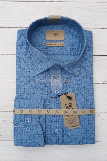 Koszula męska długi rękaw Tureckie (L-4XL) 66