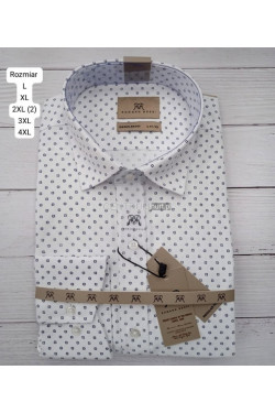 Koszula męska długi rękaw Tureckie (L-4XL) 6702