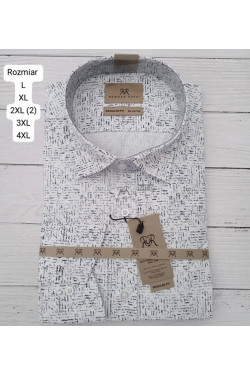 Koszula męska długi rękaw Tureckie (L-4XL) 6703