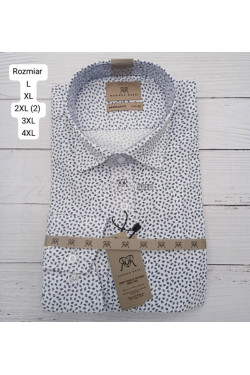 Koszula męska długi rękaw Tureckie (L-4XL) 6711