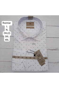 Koszula męska długi rękaw Tureckie (L-4XL) 6712