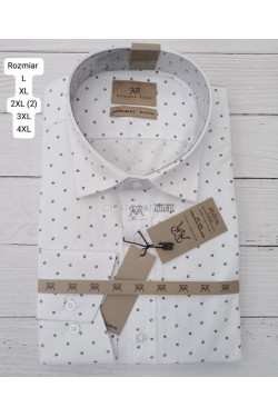 Koszula męska długi rękaw Tureckie (L-4XL) 6722