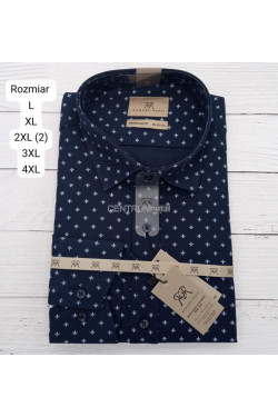 Koszula męska długi rękaw Tureckie (L-4XL) 6725