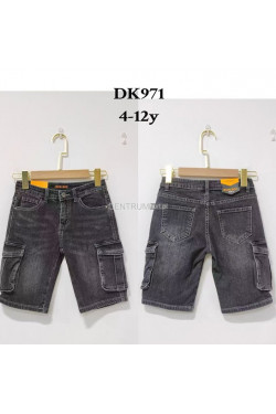 Spodenki jeansowe chłopięce (4-12) DK971