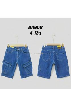 Spodenki jeansowe chłopięce (4-12) DK968