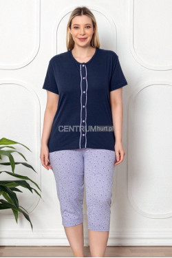 Piżama damska Turecka (XL-4XL) 6973