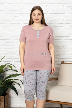 Piżama damska Turecka (XL-4XL) 6974