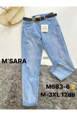 Jeansy damskie (M-3XL) M683-6