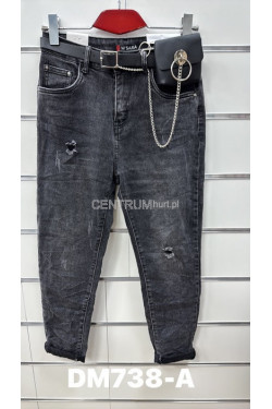 Jeansy damskie (XS-XL) DM738-A