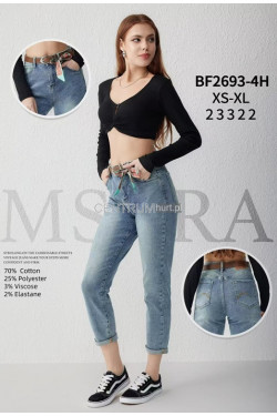 Jeansy damskie (XS-XL) 2693-4H