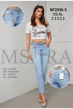 Jeansy damskie (XS-XL) 2936-5